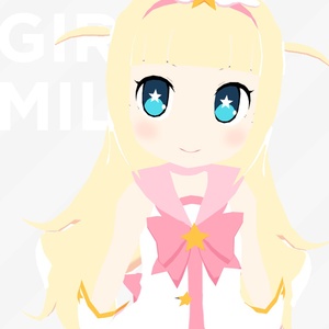 オリジナル3Ⅾモデル マジカルミルヒちゃん