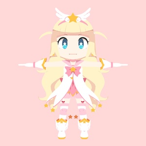 マジカルミルヒちゃん 3Dモデル