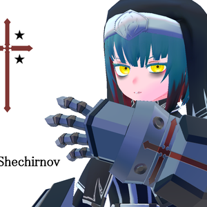 オリジナル3Dモデル『ティナ・シェチルノフVer.2.0』