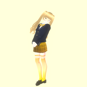 [SUNNY] 日当たりの良い サニー 3D MODEL/3Dモデル [VRM VROID]