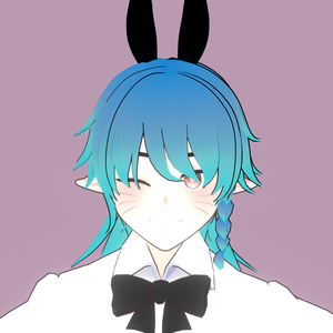 BUNNY BOY うさぎの男の子 USAGI VRM VROID 3D MODEL AVATAR