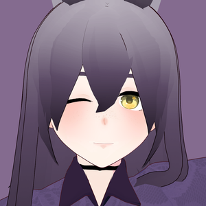 パープル魔法少女 PURPLE MAGICAL GIRL [VRM VROID AVATAR]