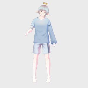 天使男の子 ANGEL BOY [VRM VROID] 3D MODEL AVATAR
