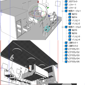 3​D​ ​部​屋​ ​ホ​テ​ル​ ​マ​ン​シ​ョ​ン（クリスタ・コミスタ用）​ ​背​景