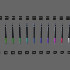 【QvPen着せ替えモデル】TechnicalPen