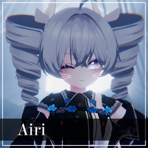 【VRC Hair】ふんわり縦ロールヘア【16アバター対応】 缩略图 5