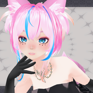 Punk Girl Vroid face texture