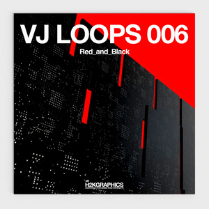 VJ素材 / VJ LOOPS 006:Red and Black