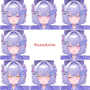 動く！花火GIF🎇【カプリィナ-Caprilina-】星屑花火　Makeup ＆ Eye Texture + Face Anim 缩略图 5