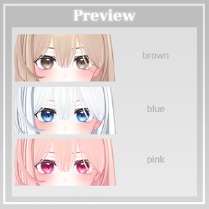 桔梗(Kikyo) Natural eye texture [10colors/瞳10色] 缩略图 2