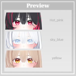 桔梗(Kikyo) Natural eye texture [10colors/瞳10色] 缩略图 3