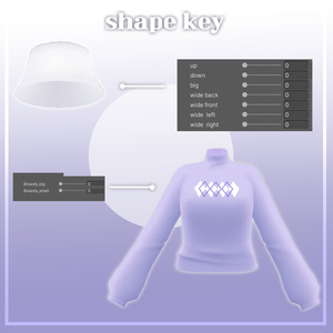 桔梗(Kikyo) Bucket hat & knit set / バケットハット ニット セット 缩略图 7