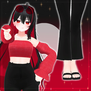 桔梗(Kikyo) Croptop Sleeve & Wide pants クロップトップ スリーブ & ワイド パンツ 缩略图 5