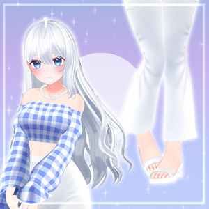 桔梗(Kikyo) Croptop Sleeve & Wide pants クロップトップ スリーブ & ワイド パンツ 缩略图 4