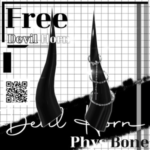 [無料/Free] Devil Horn (VRC/PB) 缩略图 3