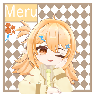 オリジナル3Dモデル「Meru」
