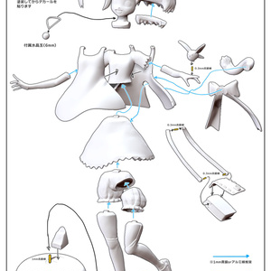 まめふれんず3Dプリントレジンフィギュア【キプフェル】 - afro-da