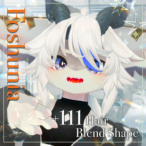 [Foshunia Exclusive] 🔧 +111 Hair Shape Keys 🌈✨