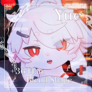 【Yue専用】メカクレ八重歯シェイプキー🥕