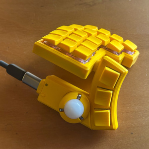 keyball39ケース + トラックボールケース【カラーオプション有り】【左