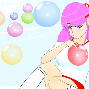 風船 ふくらまし割り りくえすと Kono Loonerのマンガ Pixiv