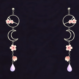 夜桜ピアス