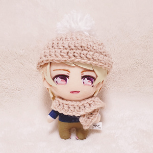 10cm～12cmぬいぐるみ用】毛糸帽子＆ケープセット - パンダ百貨店 - BOOTH