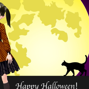ハロウィンカラーワンピース