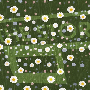 【イラスト素材】花の模様7