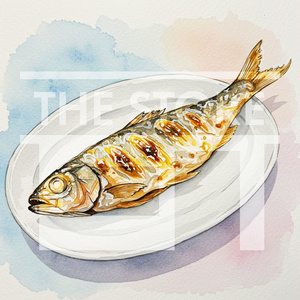 【イラスト素材】和食