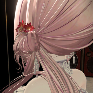 Gold Peach Bloom【VRChat想定髪飾り】 缩略图 3