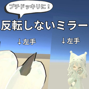 プチドッキリ！反転しないミラー【VRChatワールドギミック】