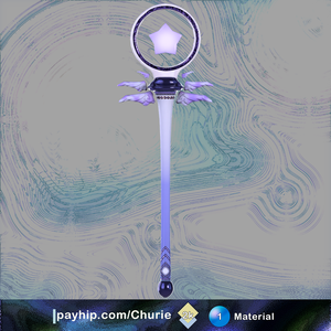 Winged Starry Magic Wand
