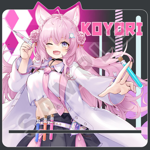 C102】博衣こより ラバーマット - さしみねこ屋 - BOOTH