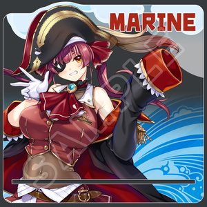 C103】宝鐘マリン等身大タペストリー【卯年バニーver.】 - あかさあい