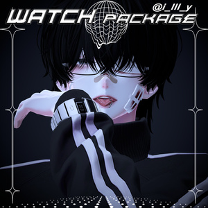 VTG watch package 腕時計3Dモデル 缩略图 3