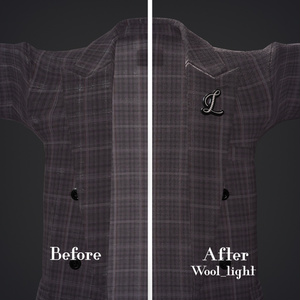 【lilToon】Wool material 缩略图 4