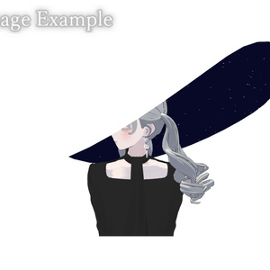 【VRChat】Voyra / Aurea - 星を記録する魔女の帽子＆杖セット【lilToon】 缩略图 7