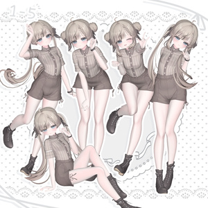 ☁️Meoow! pose Set 5 ポーズ 20個☁️ 缩略图 6