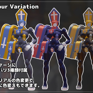 ONKC製　オリキャラ再現多目的3Dモデル　ロボ僧侶 缩略图 4