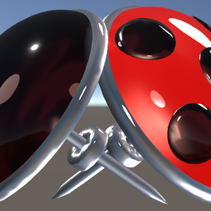 Miraculous Ladybug - Ladybug/Marinette Dupain Cheng Earrings (Unity Package VRChat)