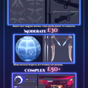 Custom 3D Asset Commissions - ALWAYS OPEN!