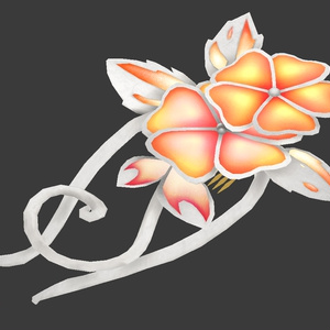 Vibrant Autumnal Floral Flower Comb / Hair Accessory