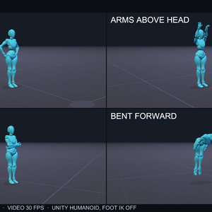 100STYLE Idle Pack - 100 Styles | VRChat / Unity Humanoid