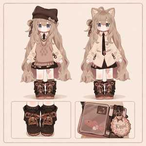 【キプフェル専用】Seasonal Color Collection - デフォルト衣装テクスチャ【アンドロイド対応】 缩略图 7