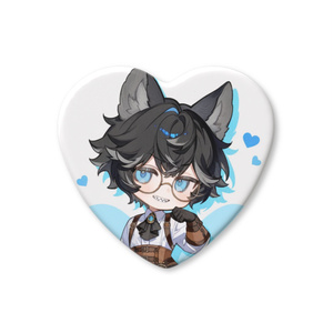 Medi Heart Pin Badge