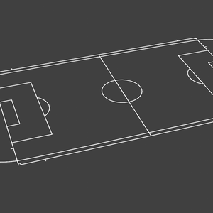 100ｍトラック & サッカー ライン