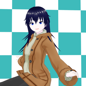 オリジナル3Ｄモデル_ユキナ_私服ver