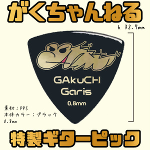 「がくちゃんねる特製！」PPSギターピック