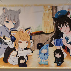 お人形愛好会　タペストリー